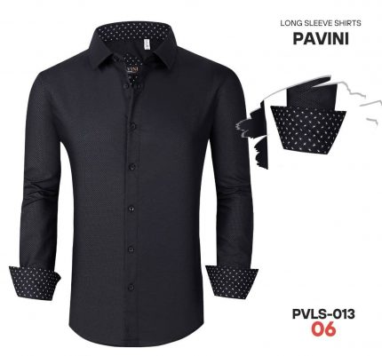 SHIRT PAVINI BLACK 013-06