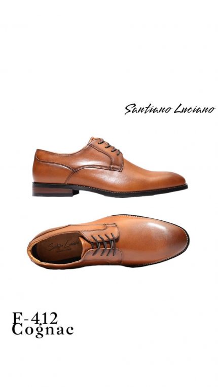 SHOES COGNAC #F-412