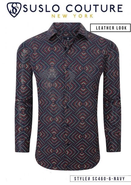 #SC460-6 NAVY SHIRT SUSLO