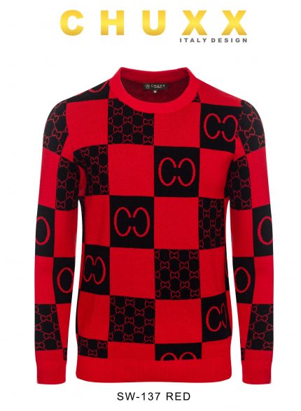 #137 SWEATER RED CHUXX