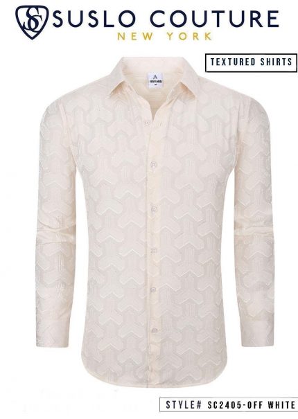 #SC-2405 OFF-WHITE SHIRT SUSLO