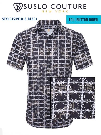 #SC-918-5 BLACK SHIRT SUSLO