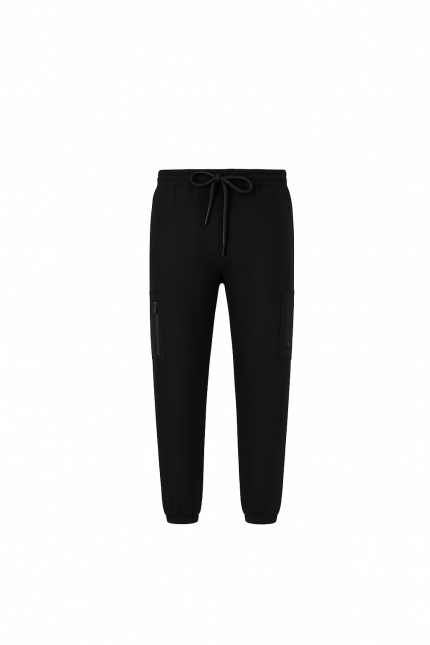 #AD104 BLACK JOGGERS SUSLO