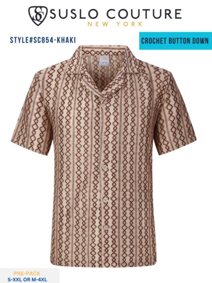 #SC854 KHAKI SHIRT SUSLO