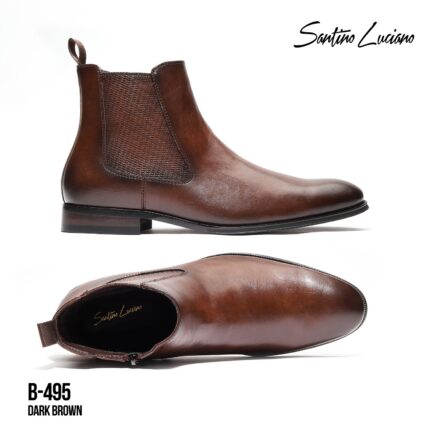 #495 BROWN BOOTS SL
