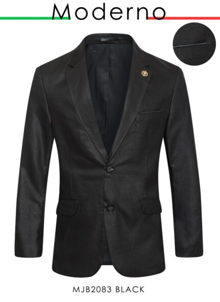 #MJB2083 BLACK MODERNO