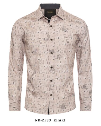 #NK-2533 KHAKI DE-NIKO