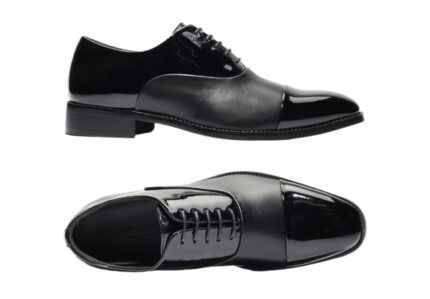 #TUX-09 BLACK SHOES RS