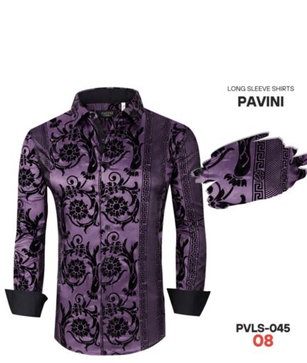 #PVLS045-08 SHIRT PURPLE