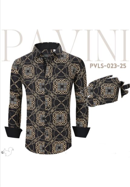 #PVLS023-25 SHIRT BLACK