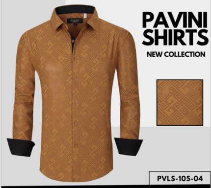 #PVLS105-04 SHIRT MUSTARD