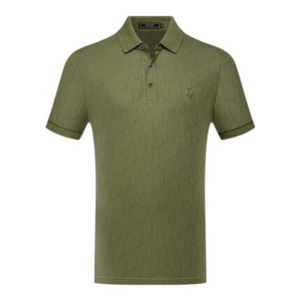#P-2408 GREEN POLO PAVINI