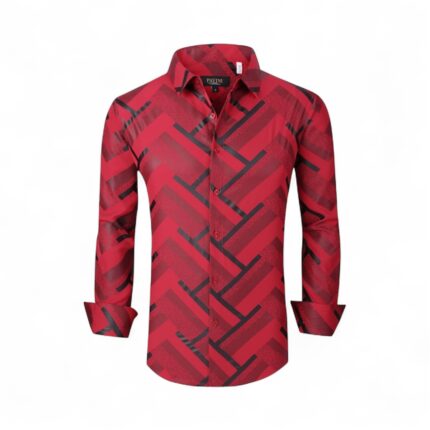 #PVLS042-43 SHIRT RED