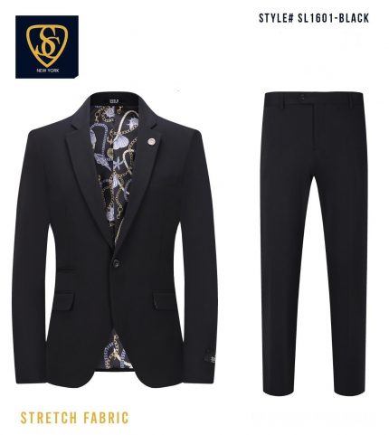 601 SUIT SUSLO BLACK